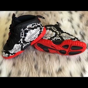 Nike Little Posite One “SnakeSkin”